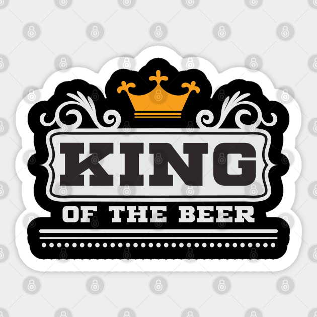 Beer Sticker by CTShirts